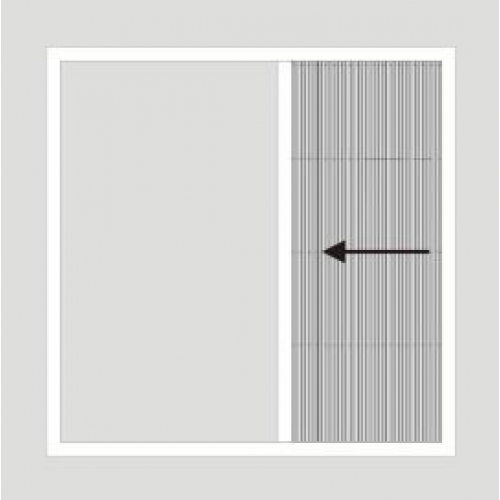 Horizontal pleated mosquito nets Horizontal pleated mosquito nets