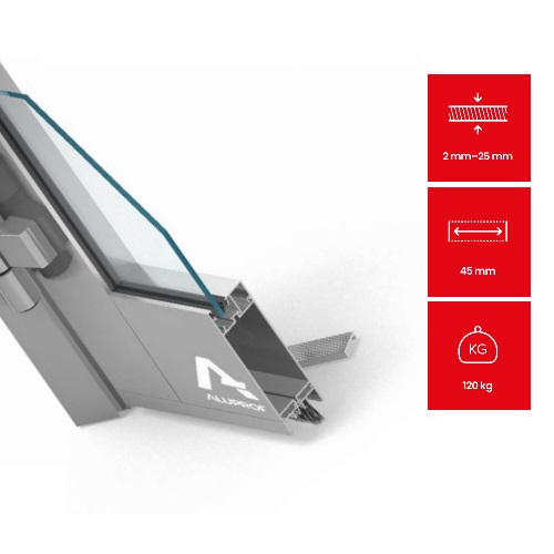 System aluminum MB-45 System aluminum MB-45