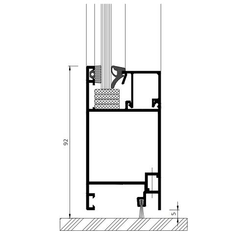 System aluminum MB-45 System aluminum MB-45
