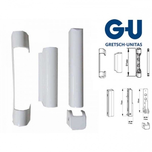 GU hingle caps set for PVC windows GU hingle caps set for PVC windows