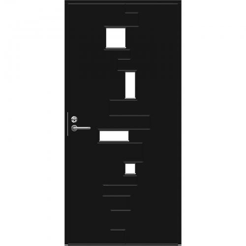 Wooden entrance doors Character Pulse Swedoor