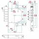 Doors lock Granit 1.06.02. Elbor