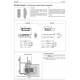 Magnetic lock AGB EASY TOUCH for aluminum door frames