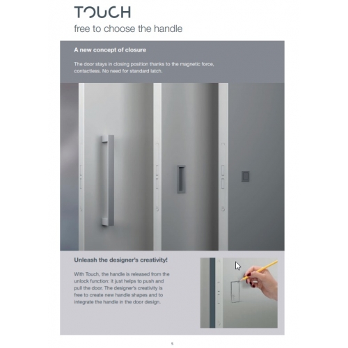Магнитный замок AGB TOUCH & CLOSE WC Магнитный замок AGB TOUCH & CLOSE WC