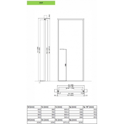 Slēptās durvis Leon Greendoor 40 Slēptās durvis Leon Greendoor 40