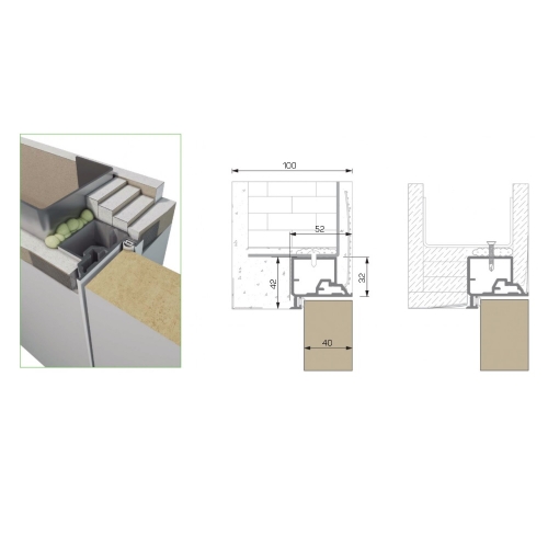 Slēptās durvis Leon Greendoor 40 Slēptās durvis Leon Greendoor 40