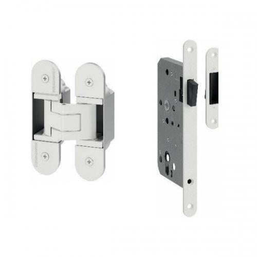 Скрытые двери под покраску Porta Hide model 1.1 White Reverse