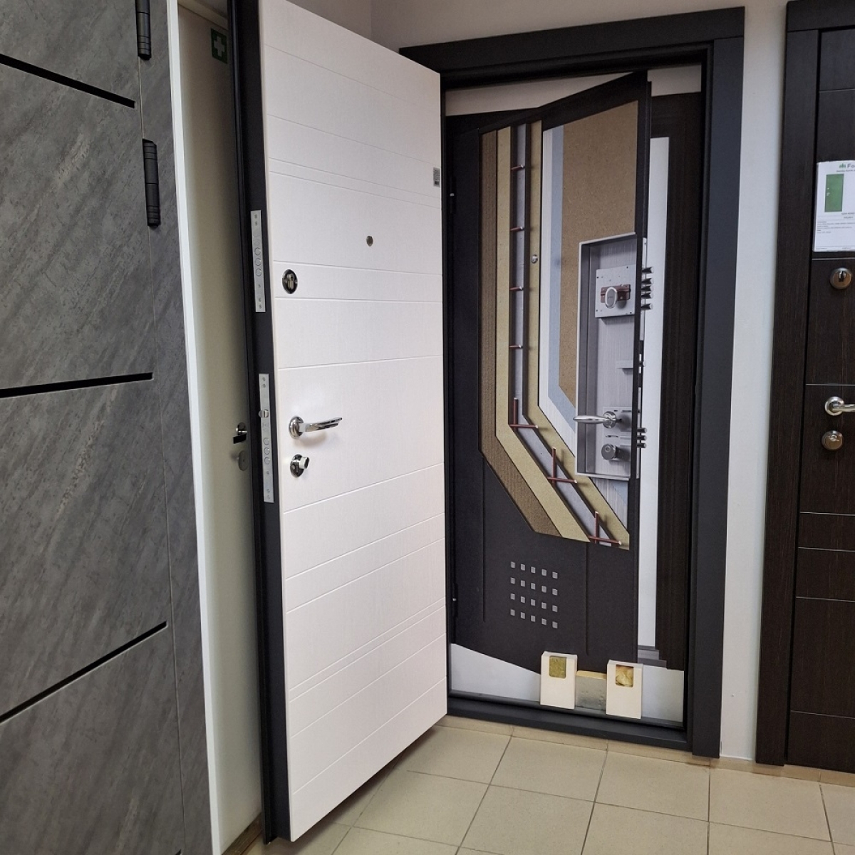 Metal door B700/2 Aplot exposition - from 579.00€