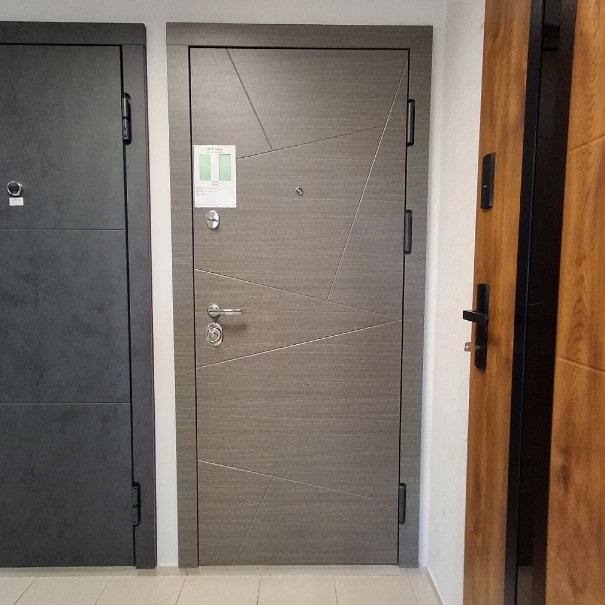 Metal door P340 Aplot exposition - from 729.00€